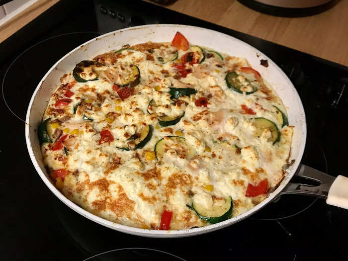 1. Feta frittata