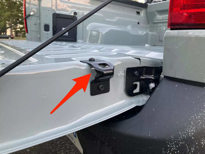 That includes two on either side of the tailgate that double as bottle openers.