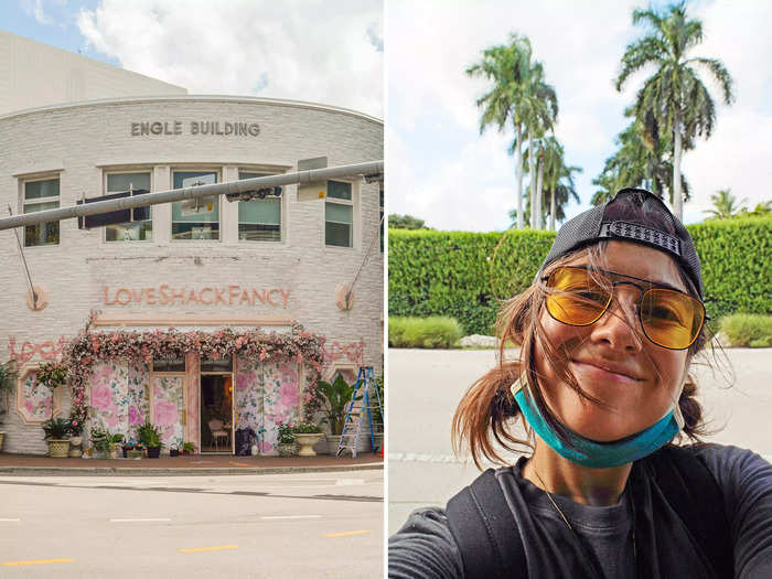 I recently made my first visit to Coconut Grove and found a green paradise and an artsy shopping district.