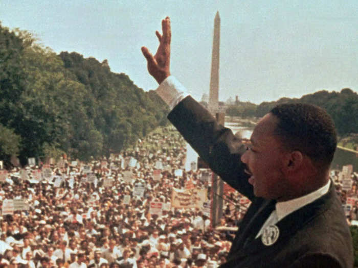 The most memorable part of his "I Have a Dream" speech was unplanned.