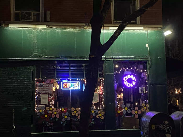 Cubbyhole is a tiny bar that opened in 1987 under the name DT