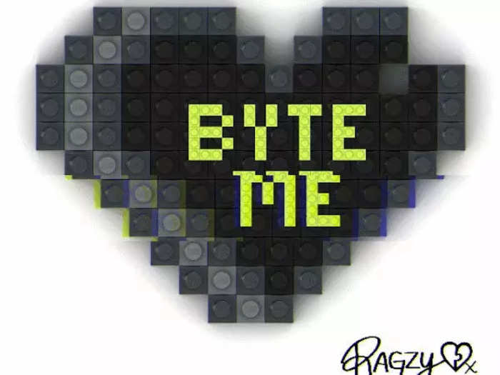 It has subsequently led her to diversify herself as an artist. Last year, she launched an NFT art collection called "Byte Candy," which features digital brick hearts with "nerdy" and "snarky" phrases on them.