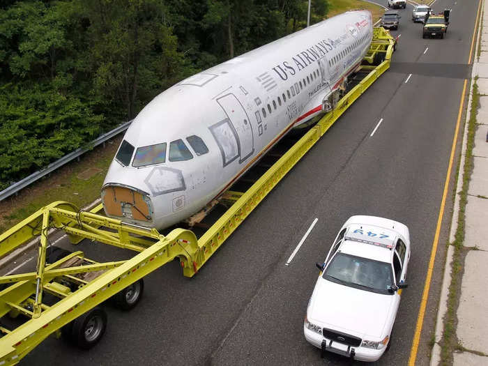 However, the plane was not going to be scraped. Instead, it was donated to the Carolinas Aviation Museum in Charlotte, North Carolina by the American International Group. The plane was transported via highway to its new home.