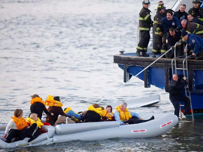 14 boats and dozens of emergency first responders and ferry crews saved the passengers within minutes of the accident. Many of the passengers had been exposed to harsh 30-degree waters.