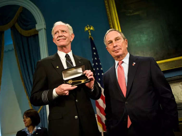 The damaged US Airways aircraft crash-landed on the water, but, there were zero fatalities. Sullenberger