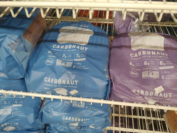 Carbonaut bread is a balanced alternative to regular bread.