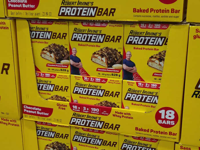 Robert Irvine protein bars are the only ones I