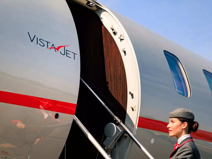 Take a look inside one of VistaJet