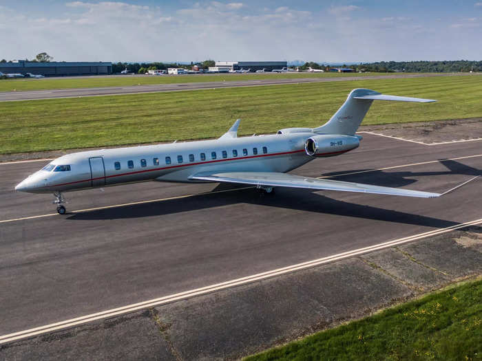 VistaJet is the largest private airline to fly the Global 7500 and has been steadily filling its stables with more of the long-range aircraft. A maximum range of 7,700 nautical miles allows the wealthy to fly nearly anywhere in the world in one stop or less.