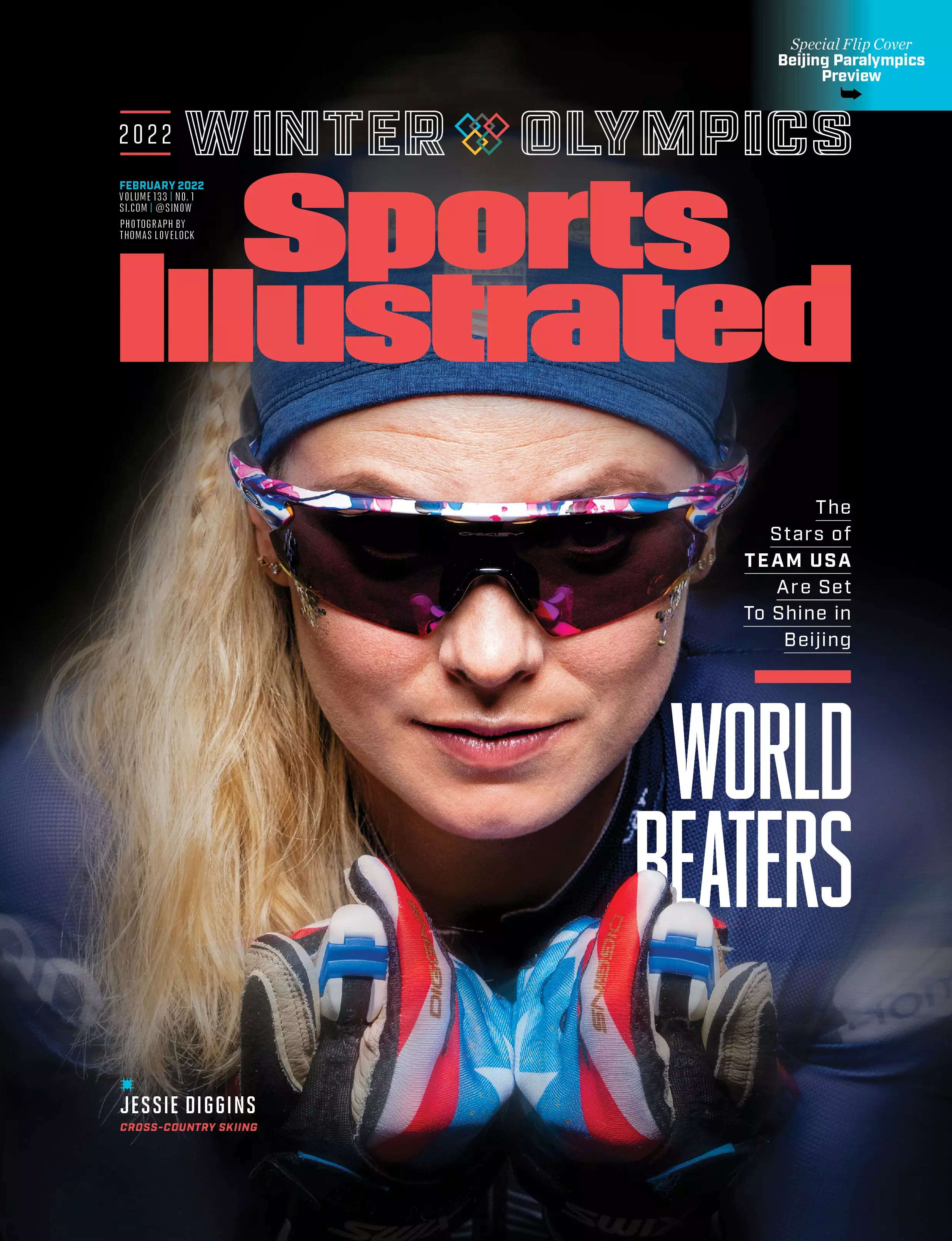 Jessie Diggins is one of four cover athletes for Sports Illustrated