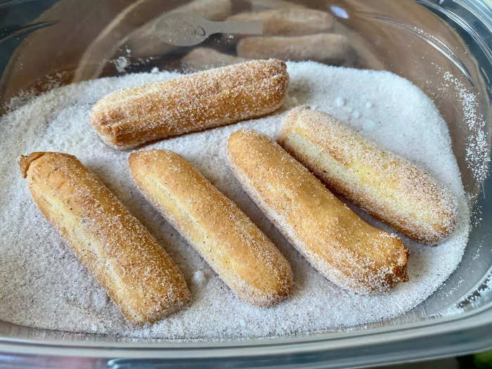 Air fryers can make crispy homemade churros.