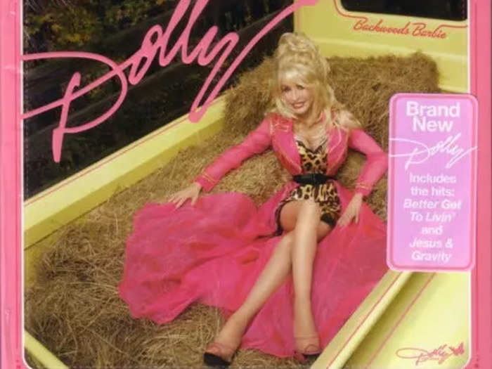 Parton perfectly channeled a Barbie doll for her 2008 "Backwoods Barbie" album cover photo.