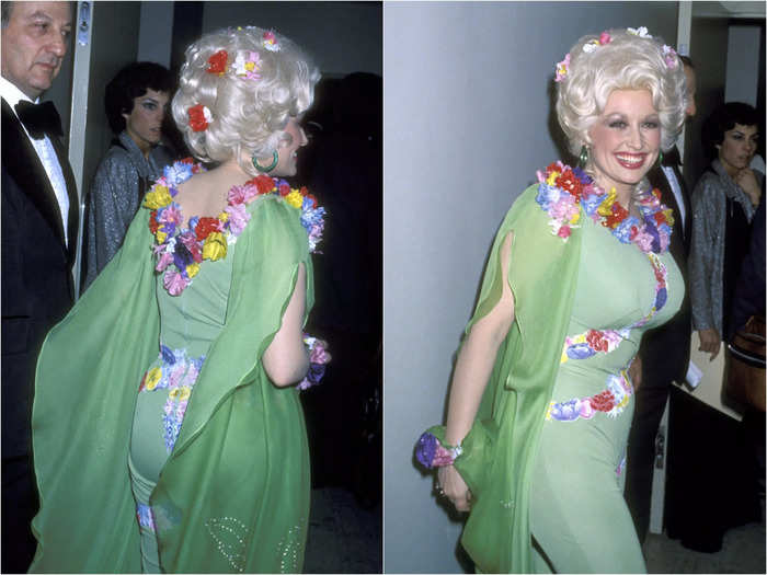 In 1978, Parton fittingly channeled Mother Nature at the AMAs, where she was nominated for her "New Harvest...First Gathering" album.