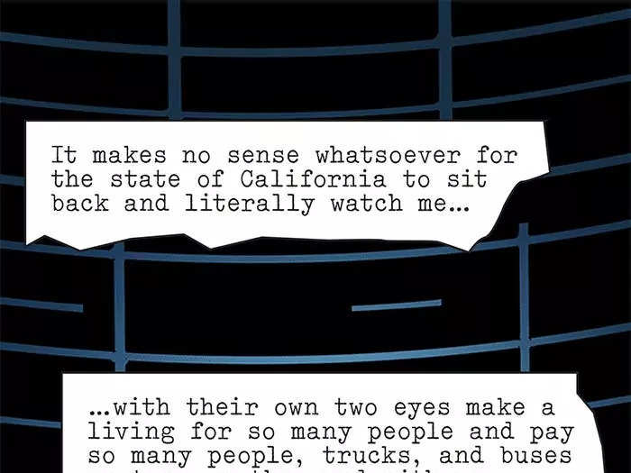 "It makes no sense whatsoever for the state of California to sit back and literally watch me with their own two eyes, make a living for so many people and pay so many people, trucks and buses on tour on the road with me,  and be told I