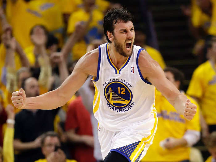 The Bucks trade Andrew Bogut to the Warriors in 2012.