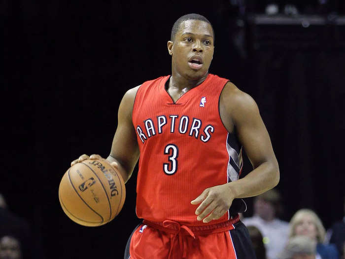 The Rockets trade Kyle Lowry to the Raptors in 2012.