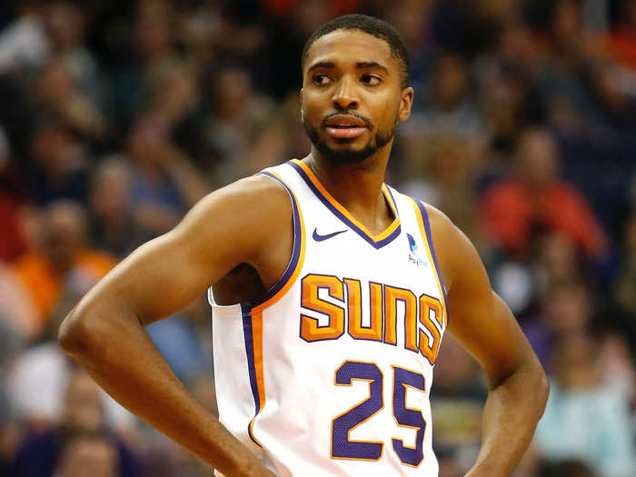 The Sixers trade Mikal Bridges to the Suns in 2018.