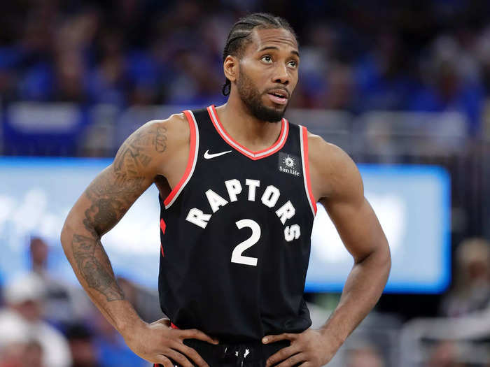 The Spurs trade Kawhi Leonard to the Raptors in 2018.