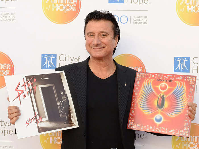 Steve Perry left Journey indefinitely due to an injury.