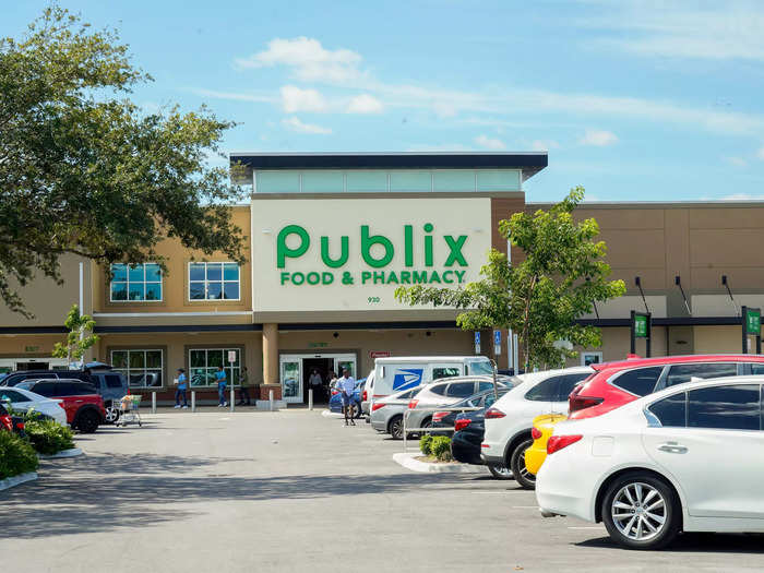 Next, I hit Publix for sub number two. Publix subs are also very popular, as Insider previously reported.