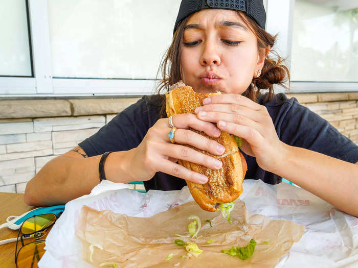 When I bit into the sandwich, I was blown away by the flavors. I thought the garlic aioli and everything seasoning were excellent additions.