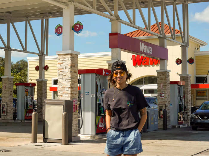 I started at Wawa, which Insider reporters dubbed America