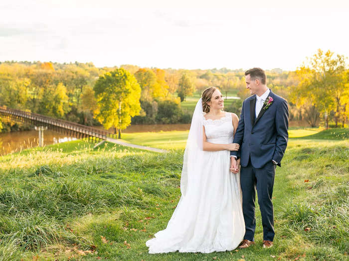 After dating for three years, Ostrowski decided to propose to Tafelski the weekend after their annual Halloween party.