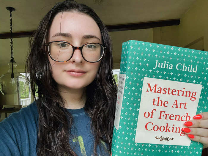 Despite the work and stress that went into preparing Julia Child