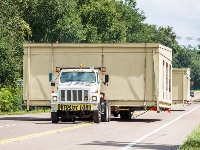 While some buildings just need to be moved or rotated on-site, other clients want their homes moved miles down the road.