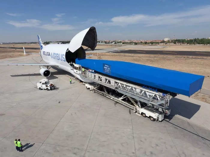 Because of its operating history, Airbus is re-purposing the five-strong Super Transporter fleet as a dedicated airline for hauling oversized freight for markets beyond commercial planes.