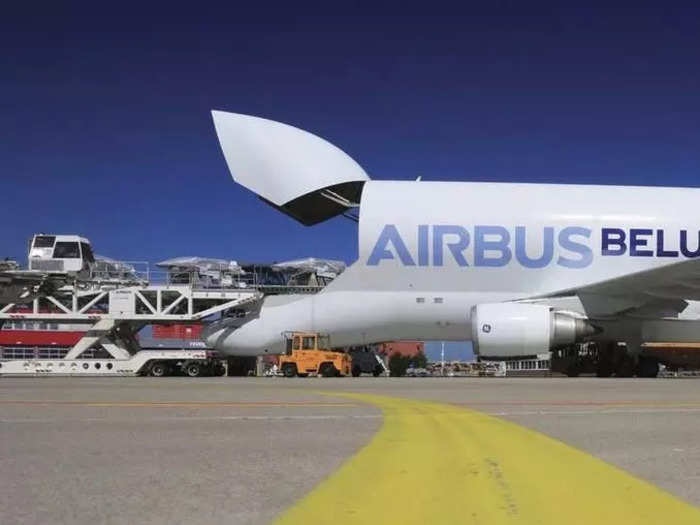 Since its induction in 1994, the Super Transporter, which is modeled off the A300-600, has carried parts like the fuselage, wings, and tail of its A320, A330, and A350 family jets for the company