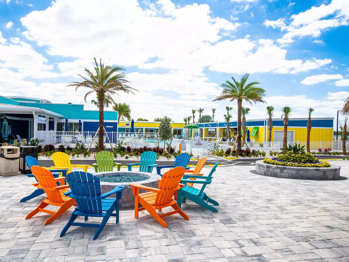 An additional bar, pool, and pizza shop will open later this year, rounding out the leisure-filled resort.