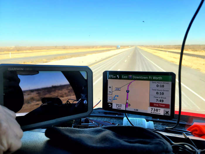 At 11:15 am Robert stops for fuel. They buy a new Garmin GPS navigator because their old one broke a few hours earlier. It costs $432.99 ($265.06 was paid with Pilot Points and $167.93 was paid out of pocket).