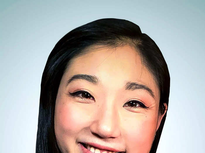 Olympic figure skater Marai Nagasu.