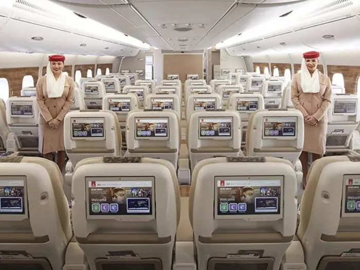 The seats offer an impressive 40-inch pitch, a deep recline, a footrest, and a 13.3-inch inflight entertainment screen.