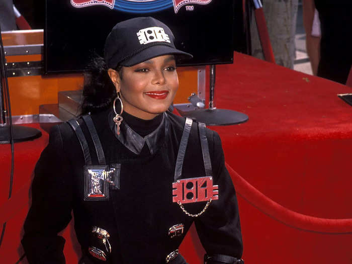 Jackson solidified herself as a fashion icon by wearing the legendary "Rhythm Nation" outfit.