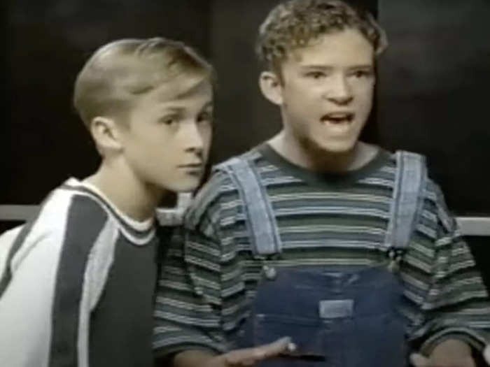 Ryan Gosling was also a Mouseketeer from 1993 to 1994.