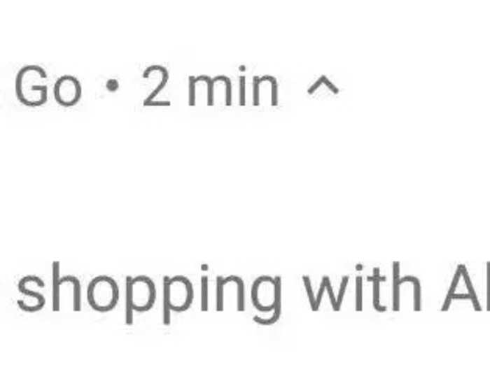 As soon as I left, I got a push notification thanking me for shopping at the store.