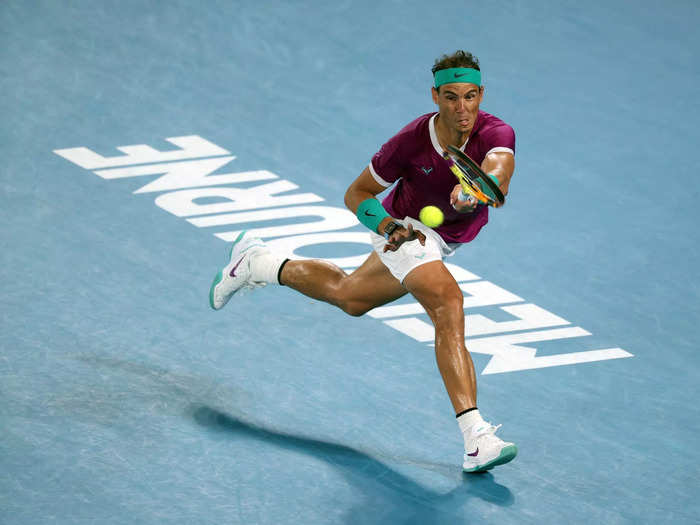 Rafael Nadal spent more than five hours battling Russian star Daniil Medvedev in the 2022 Australian Open final.