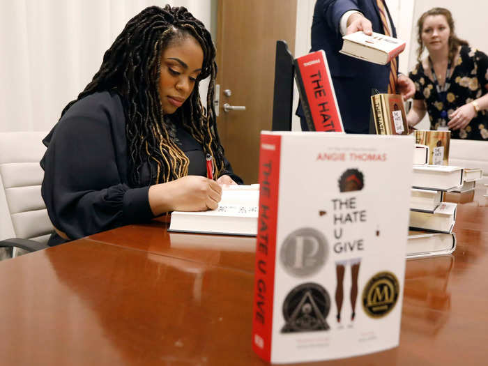 "The Hate U Give" by Angie Thomas was removed from a Texas school district