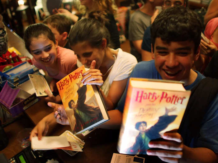 The "Harry Potter" series by J.K. Rowling has been banned several times.