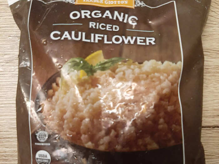 Riced cauliflower is a great substitute for grains.