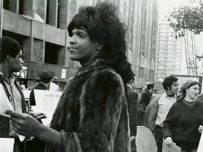 Marsha P. Johnson, a Black, transgender woman, was an important figure in the gay rights movement.