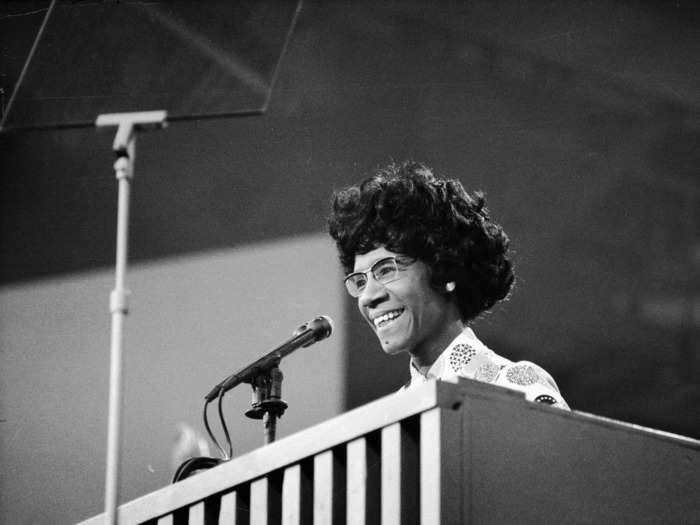 Shirley Chisholm was the first Black woman elected to Congress.