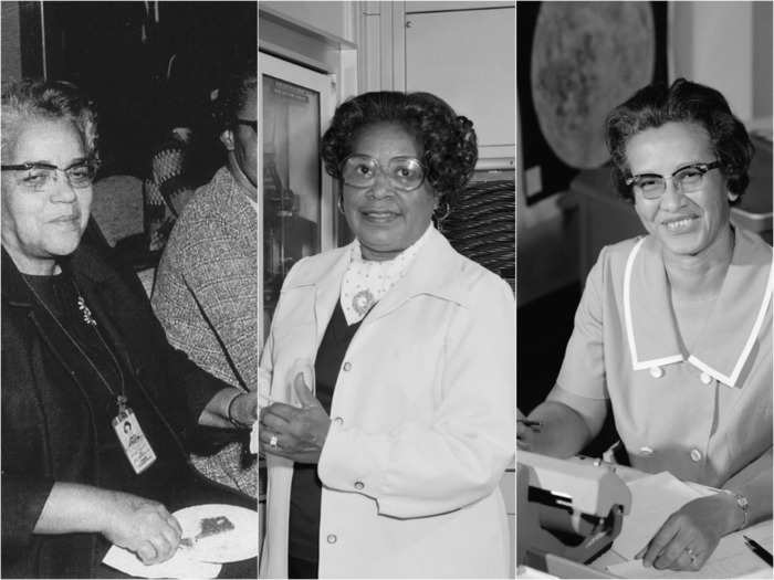 Katherine Johnson, Dorothy Vaughan, and Mary Jackson were "human computers" who made great contributions to space flight and exploration.