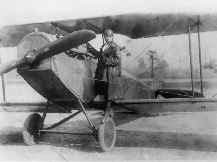 Bessie Coleman was the first African-American woman to get a pilot