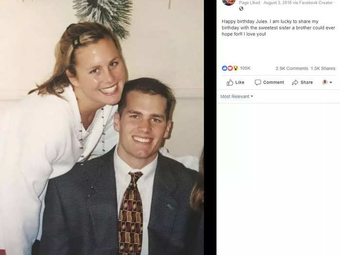 Before he was in the NFL, there was a time when Brady