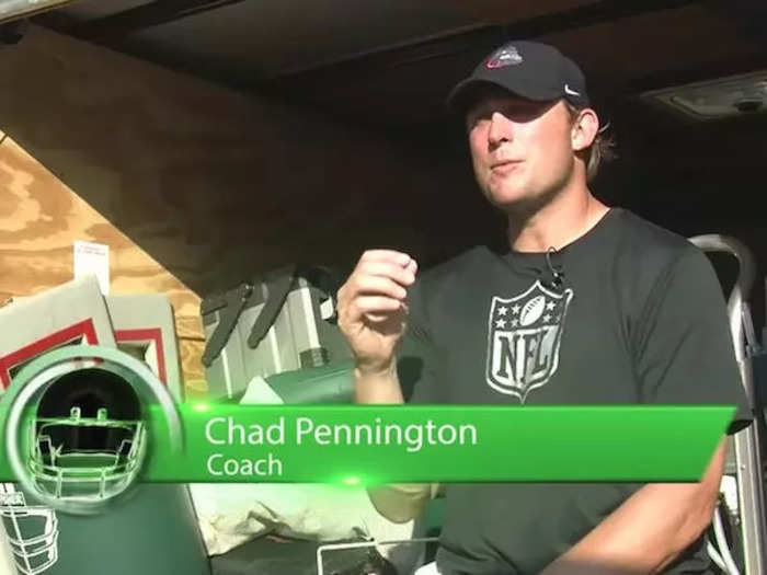 Pennington played 11 seasons in the NFL with the Jets and Dolphins, earning $51 million in his career. He now runs the 1st and 10 Foundation and coaches a high school team in Kentucky.