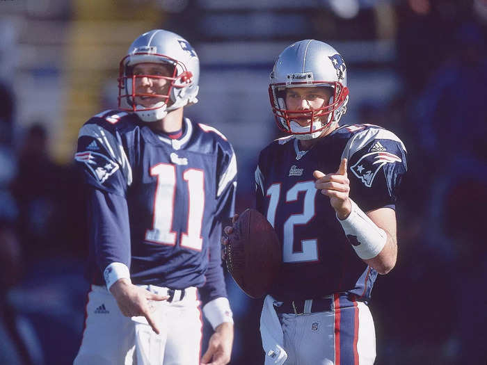 He told his high-school coach after getting drafted that if he ever got the chance to start in the NFL, the Patriots would never go back to Drew Bledsoe.