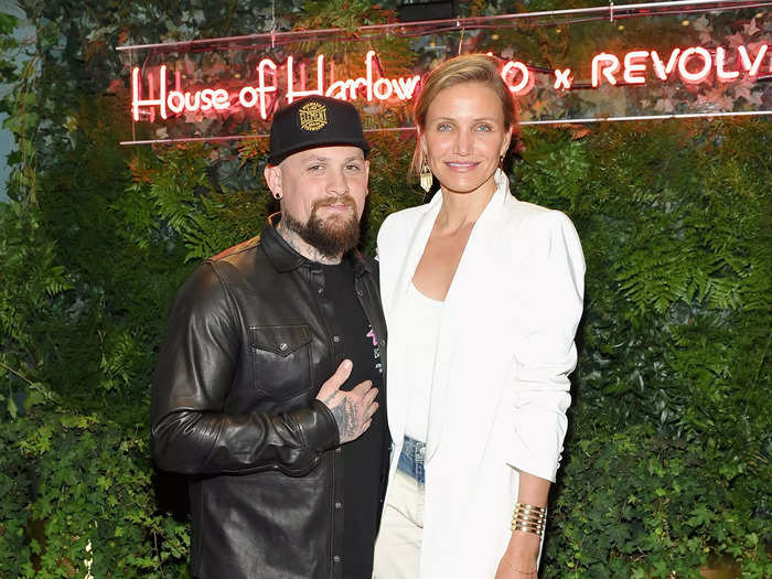 Cameron Diaz is 5 foot 9 while her husband, Benji Madden, is 5 foot 6.